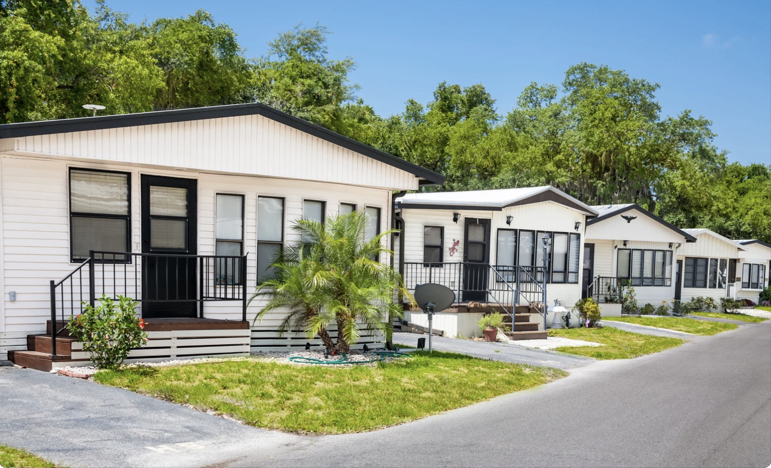 mobile homes community