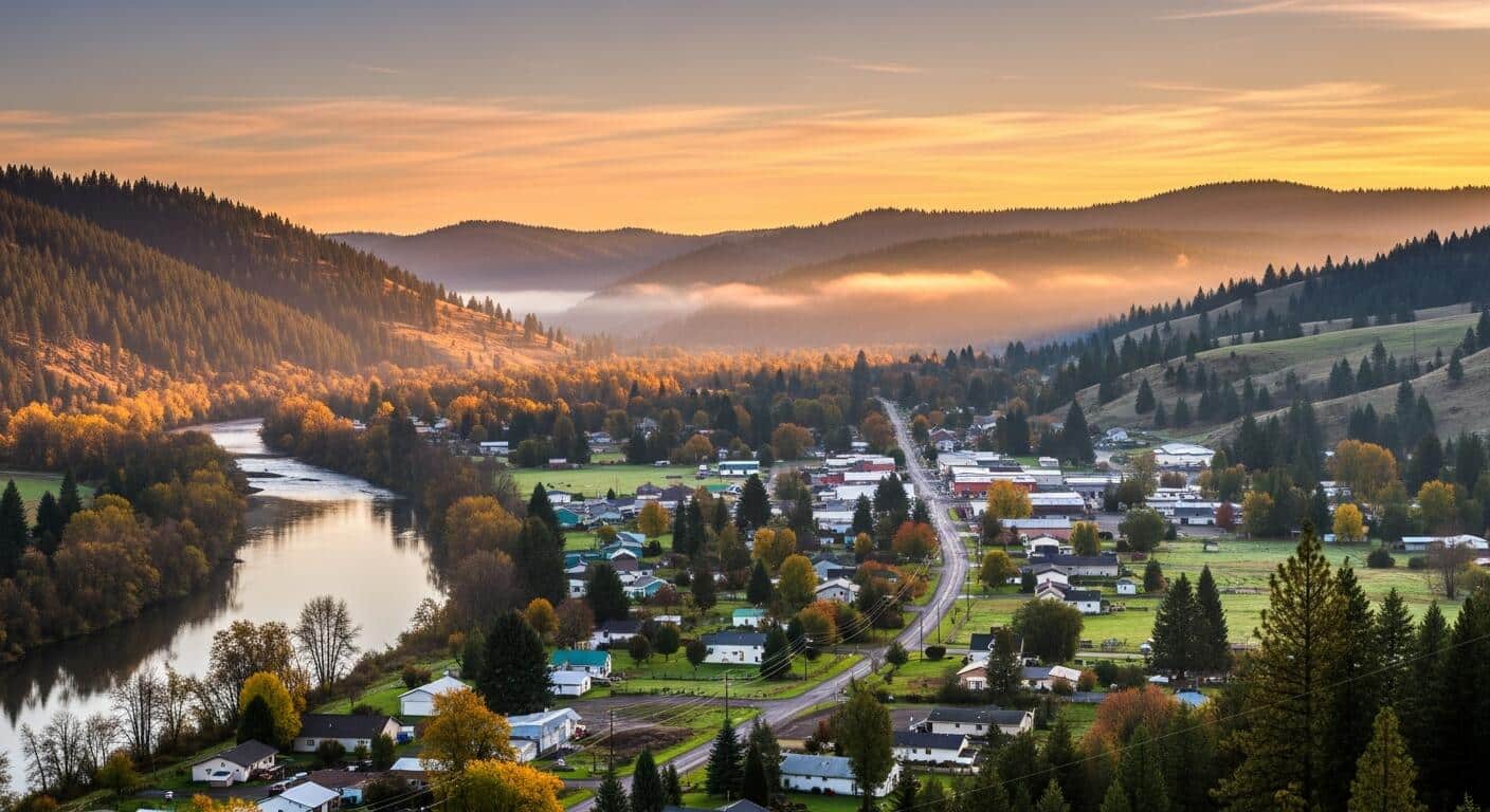 Mobile home in Falls City Oregon ready for a cash offer from Inked Real Estate