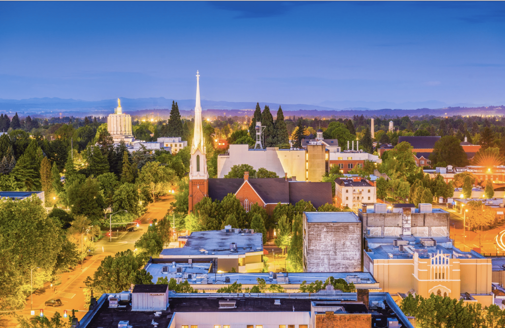 Salem, Oregon where Inked Real Estate buys mobile and manufactured homes for cash